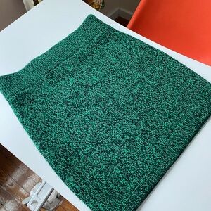 Alexander Wang Black and Green Knit Fabric